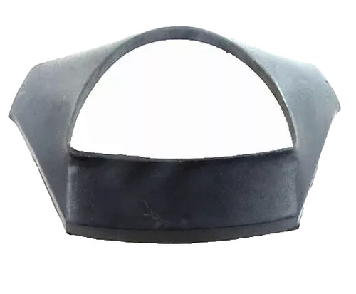 Vespa black plastic speedo - black,