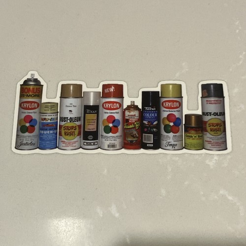 Vintage spray can - can, by