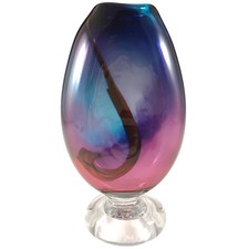 Unusual SIGNED Pink & Blue