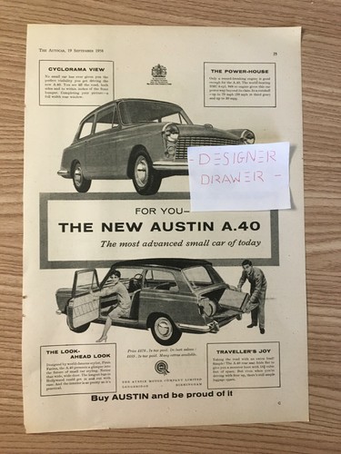 Austin cars 1958 vintage - cars,