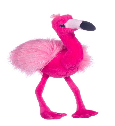Pink flamingo camilla soft toy - flamingo,