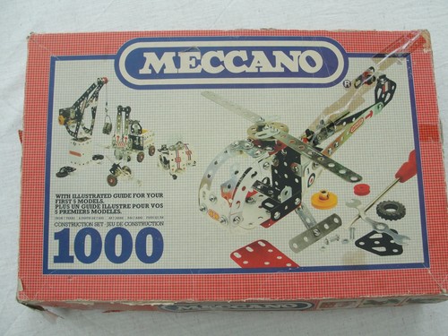 Vintage meccano 1000 set - vintage, 1980s