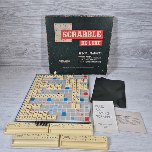 Scrabble deluxe turntable - scrabble,