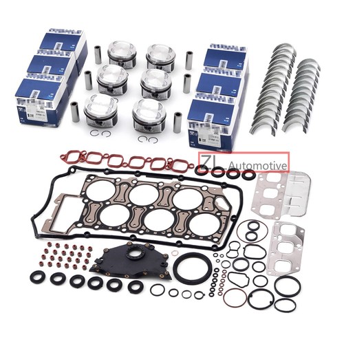 Engine rebuild kit pistons - rebuild,