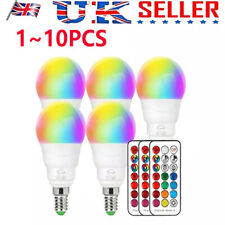 1~10X 5W E14 B22 RGB Bulb 12