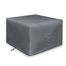 Large Fire Pit Cover Water Proof UV Resistant BBQ Rain Outdoor Patios Garden UK