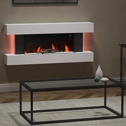 Electric fire wall mounted - 52",