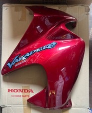 Honda XL125 v Varadero Right upper Side fairing panel Cowl New Genuine Red
