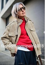 ZARA NEW MAN RELAXED FIT SUEDE