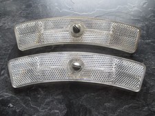 RALEIGH BMX BIKE WHEEL REFLECTORS OLD SCHOOL BMX MADE BY CAT EYE VINTAGE BMX 80s