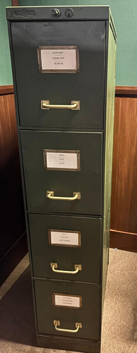 Vintage green industrial metal - green,