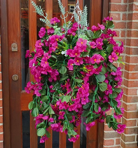 Artificial hanging basket - artificial,