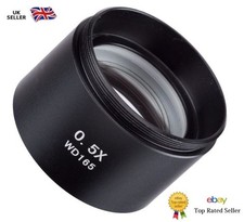 0.5X Barlow Reduction Lens For SM Series Stereo Microscopes (48mm) ✅UK