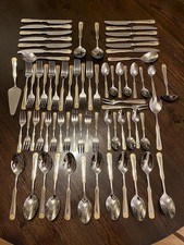 Solingen 24 Carat Gold Plated Cutlery Set - 70pcs in case, German-made