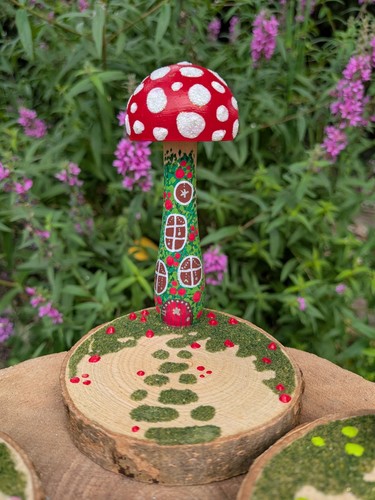 Mushroom fairy house - mushroom,