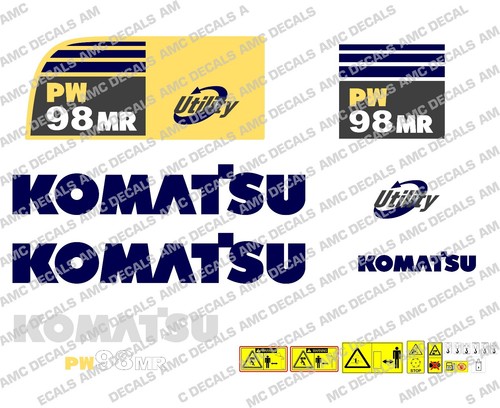 Komatsu pw98mr digger - komatsu,