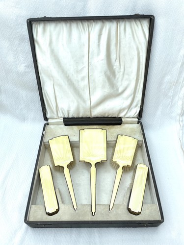Art deco guilloche enamel - guilloche,