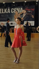 Girls Latin Ballroom Dance