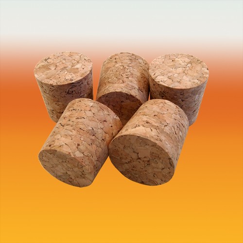 Solid cork bungs - solid,