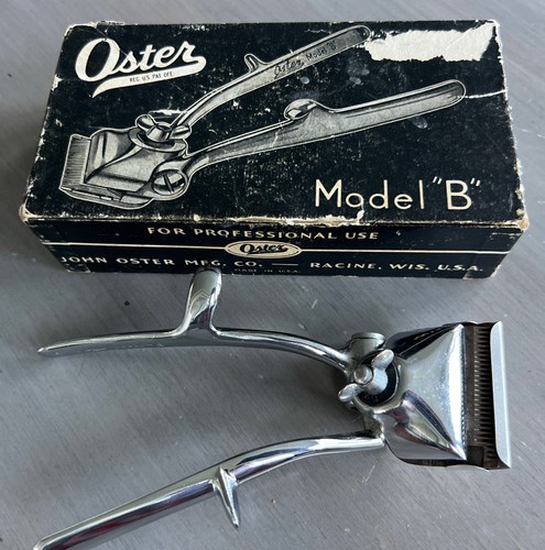 Vintage advertising box oster - advertising,