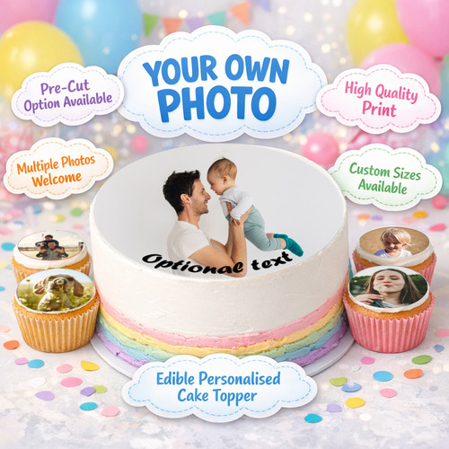 Personalized edible cake - edible,