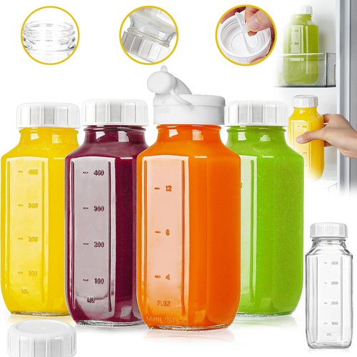 500ml square glass - square, milk