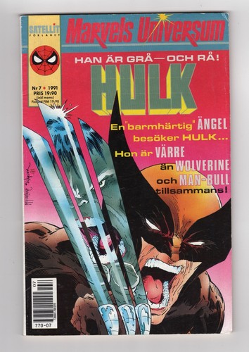 1988 marvel incredible hulk - marvel,
