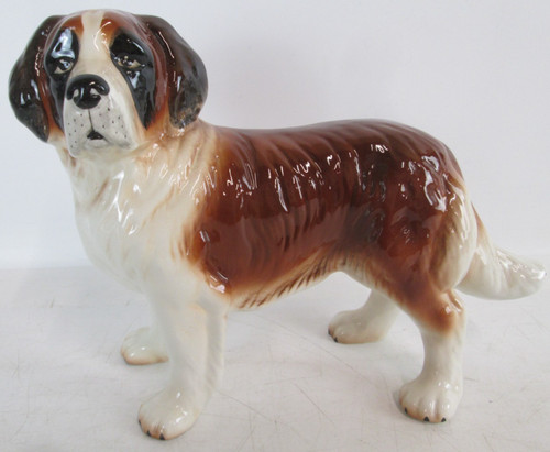 Vintage bernard dog large - bernard,