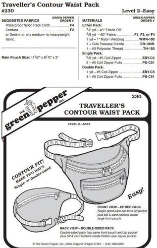 Traveler contour waist pack - traveler's,
