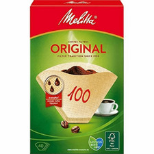 9 PACKS OF MELITTA SIZE 100 COFFEE FILTER PAPERS  (360 FILTERS) MEL6627300X9
