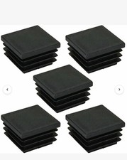 Square Plastic End Caps Tube