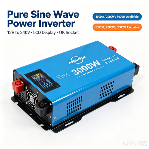 Pure sine wave inverter 1000w - pure,