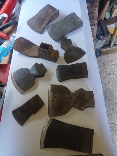 Vintage axe heads adze - axe,