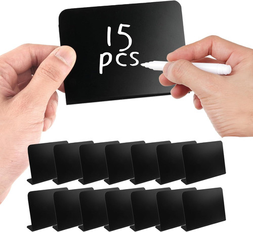15pcs mini chalkboard signs - chalkboard,