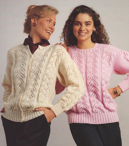 Ladies sweater and cardigan - ladies,