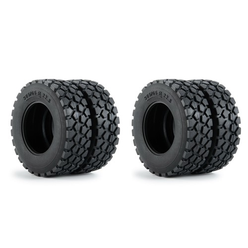 4pack car rubber wheel - 1/14,