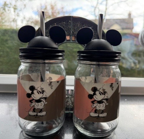 Mickey mouse mason jar - mickey,
