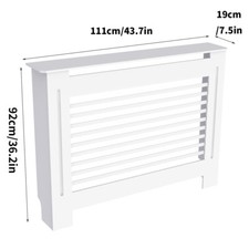 92/100cm Modern Radiator Cover