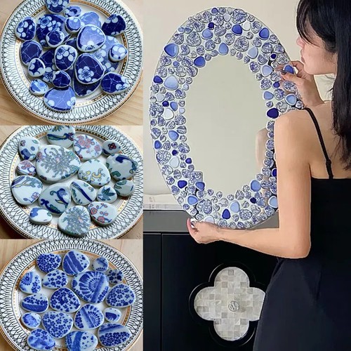 100g multicolor ceramic mosaic - 100g,