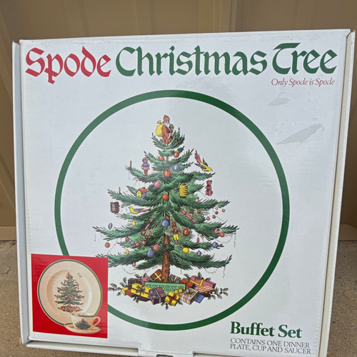 Spode christmas tree buffet - tree,