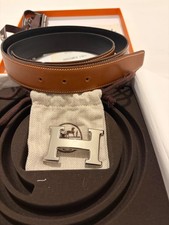 Hermès Reversible Black/Gold