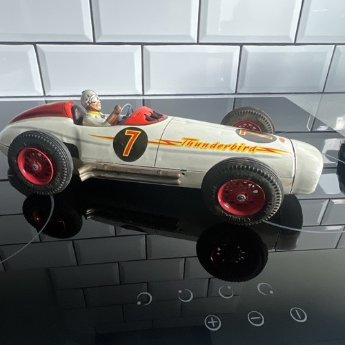 Mettoy thunderbird race car - thunderbird,