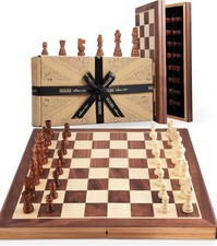 Large Wooden Staunton Chess