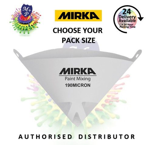 Mirka 190 micron strainers - mirka,