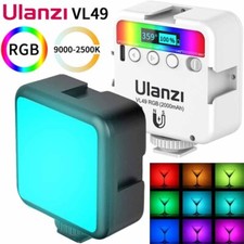 Ulanzi VL49 RGB Pocket Video 2500-9000K LED Light for Photography VLog Fill Lamp