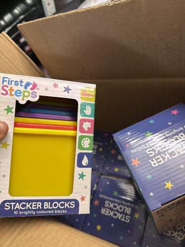 Baby stacking cups bright - 10,