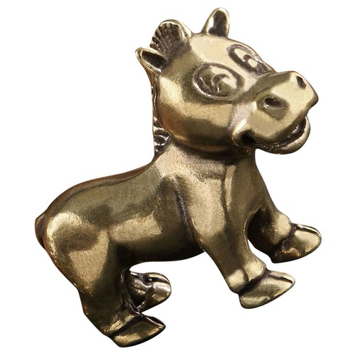 Horse craft decor brass - ,