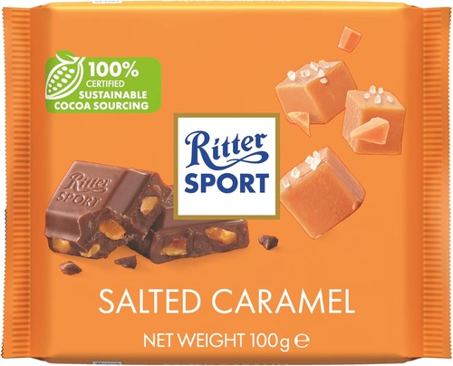 Ritter sport salted - sport, caramel