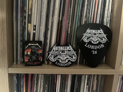 Metallica london bundle patch - london,