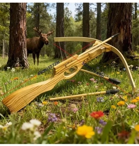 Wooden pistol crossbow bolt - pistol,